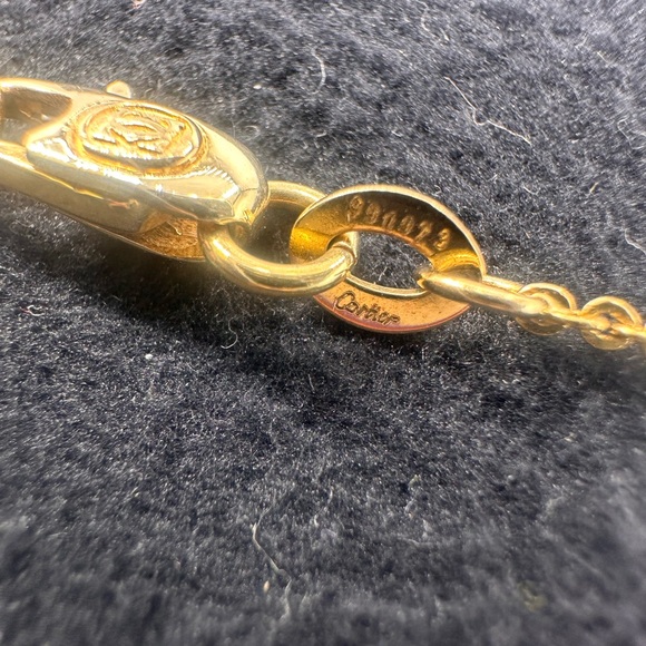 Cartier Vintage baby Trinity Gold Necklace - Picture 5 of 6